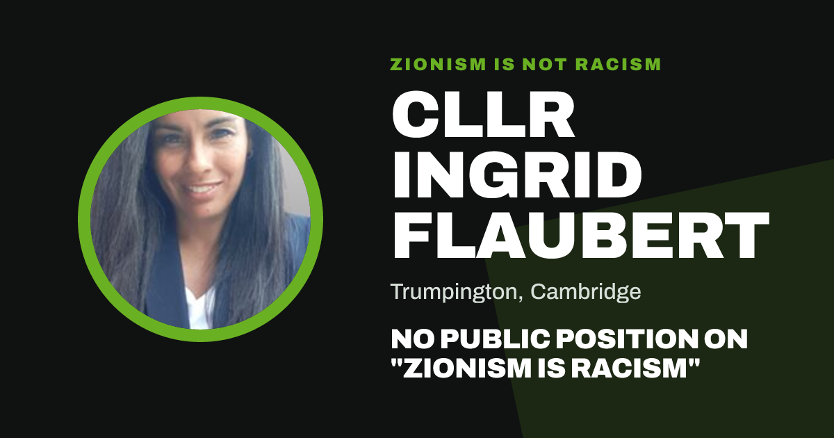 Share image: Cllr Ingrid Flaubert, Trumpington ward, Cambridge