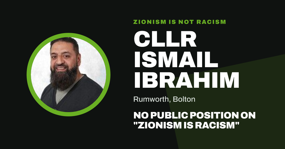 Share image: Cllr Ismail Ibrahim, Rumworth ward, Bolton