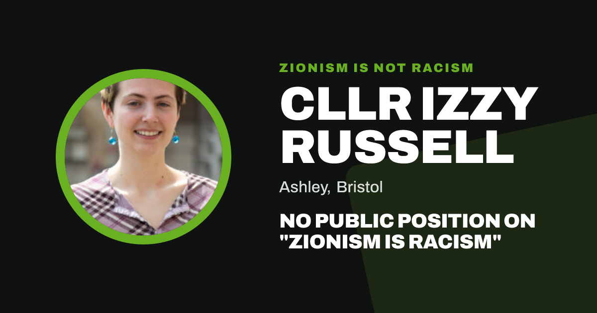 Share image: Cllr Izzy Russell, Ashley ward, Bristol