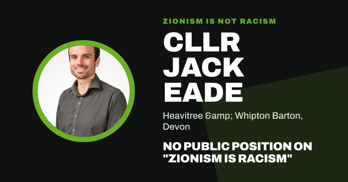 Share image: Cllr Jack Eade, Heavitree & Whipton Barton ward, Devon