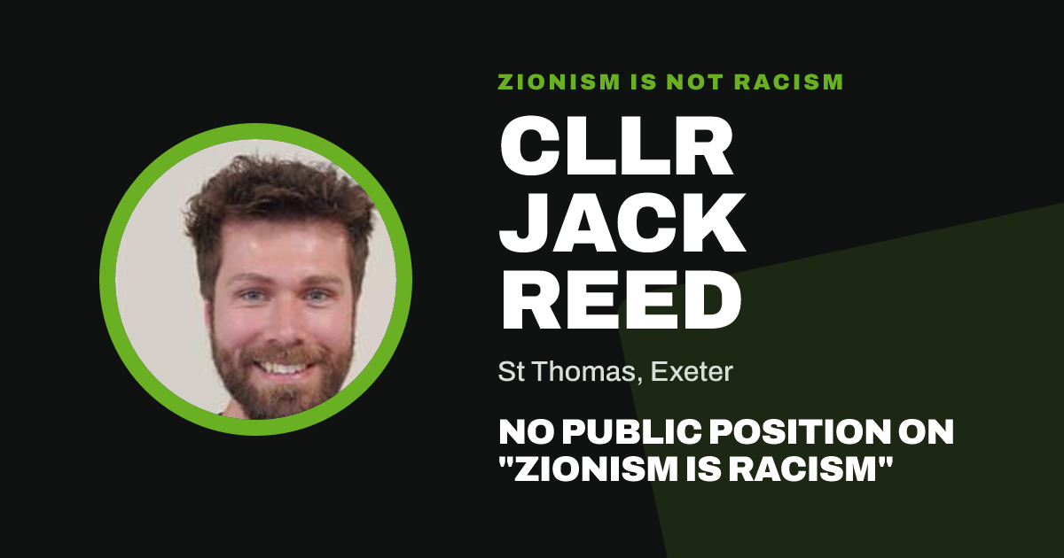 Share image: Cllr Jack Reed, St Thomas ward, Exeter