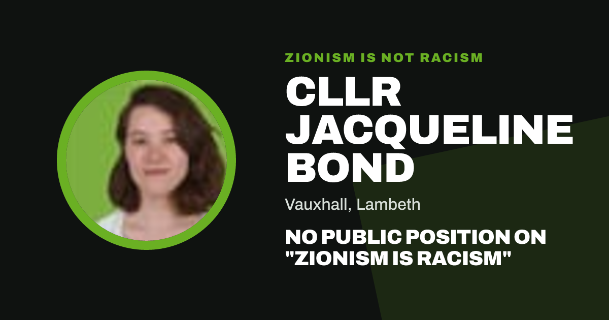 Share image: Cllr Jacqueline Bond, Vauxhall ward, Lambeth