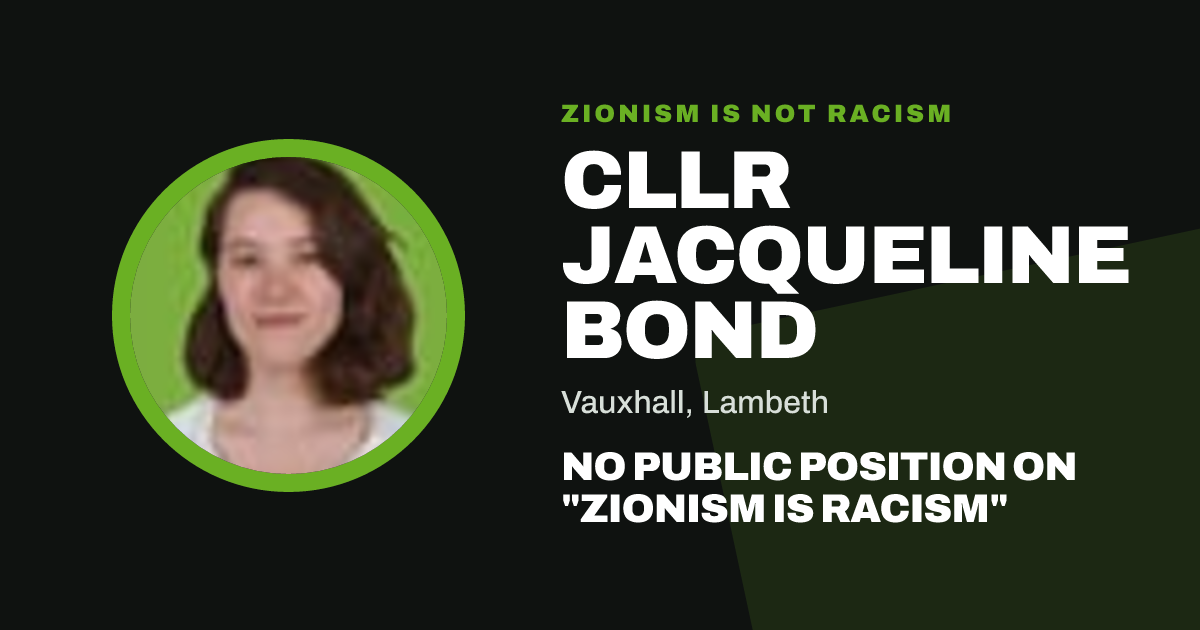 Share image: Cllr Jacqueline Bond, Vauxhall ward, Lambeth