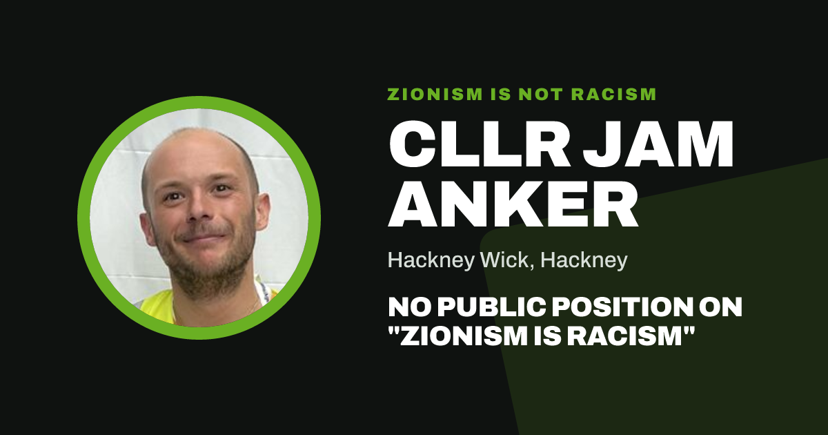 Share image: Cllr Jam Anker, Hackney Wick ward, Hackney