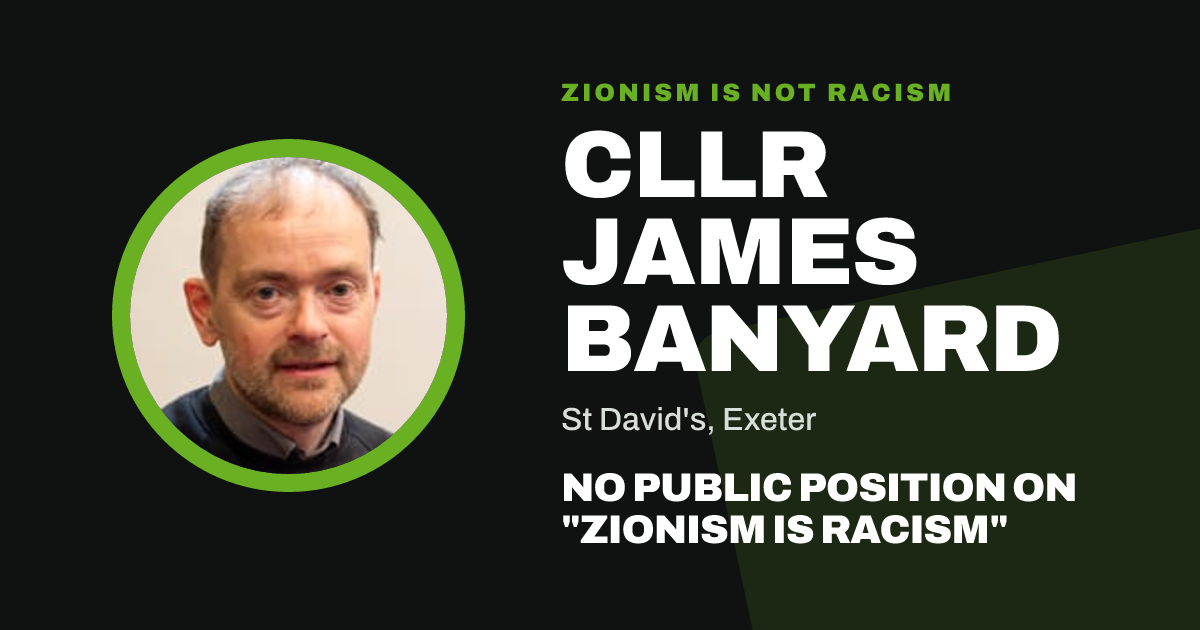Share image: Cllr James Banyard, St David's ward, Exeter