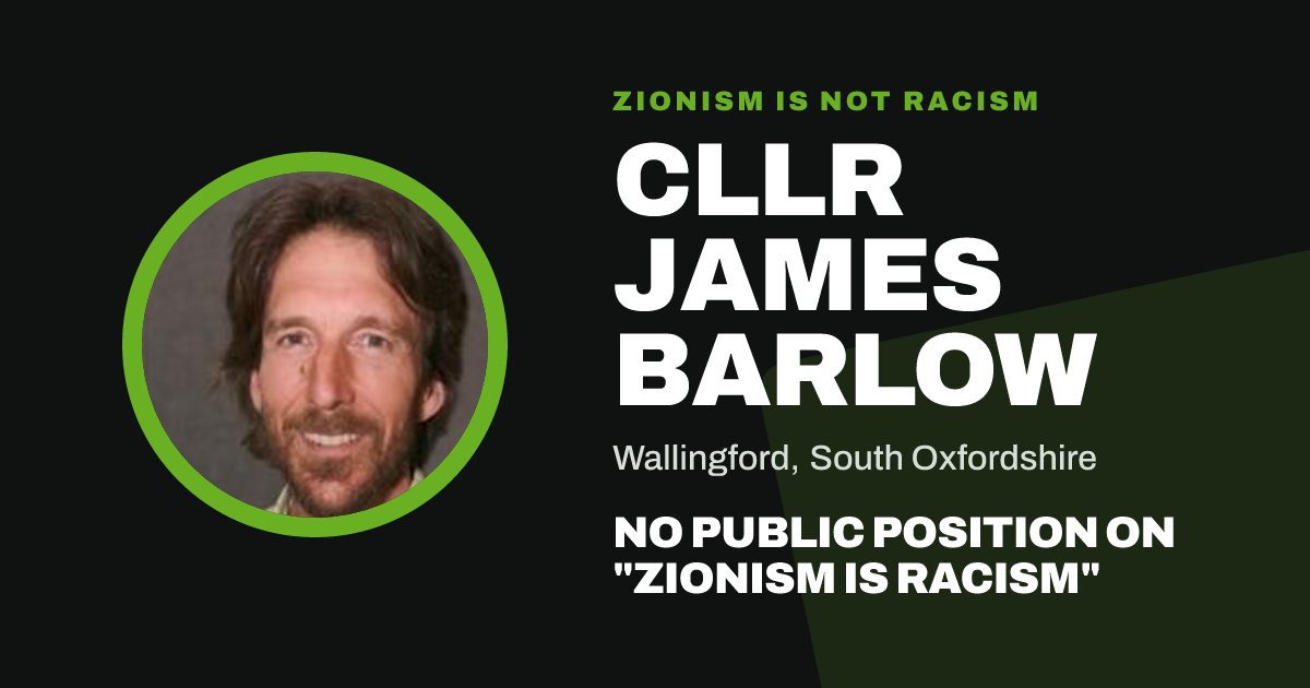 Share image: Cllr James Barlow, Wallingford ward, South Oxfordshire