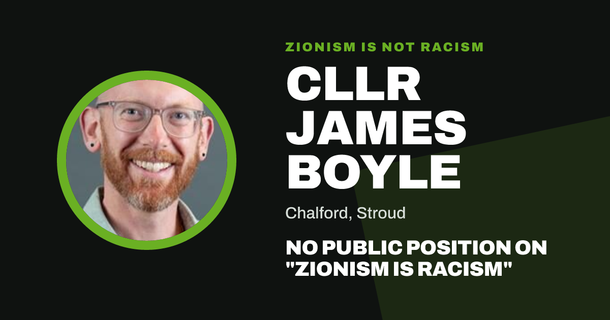 Share image: Cllr James Boyle, Chalford ward, Stroud