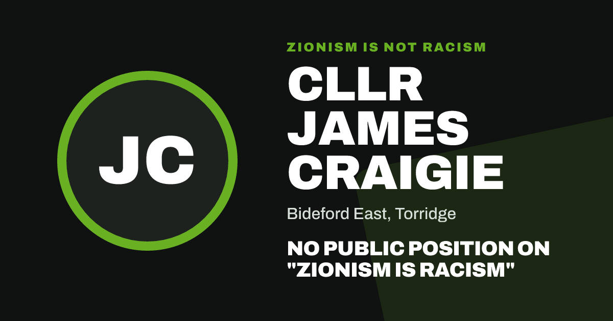 Share image: Cllr James Craigie, Bideford East ward, Torridge