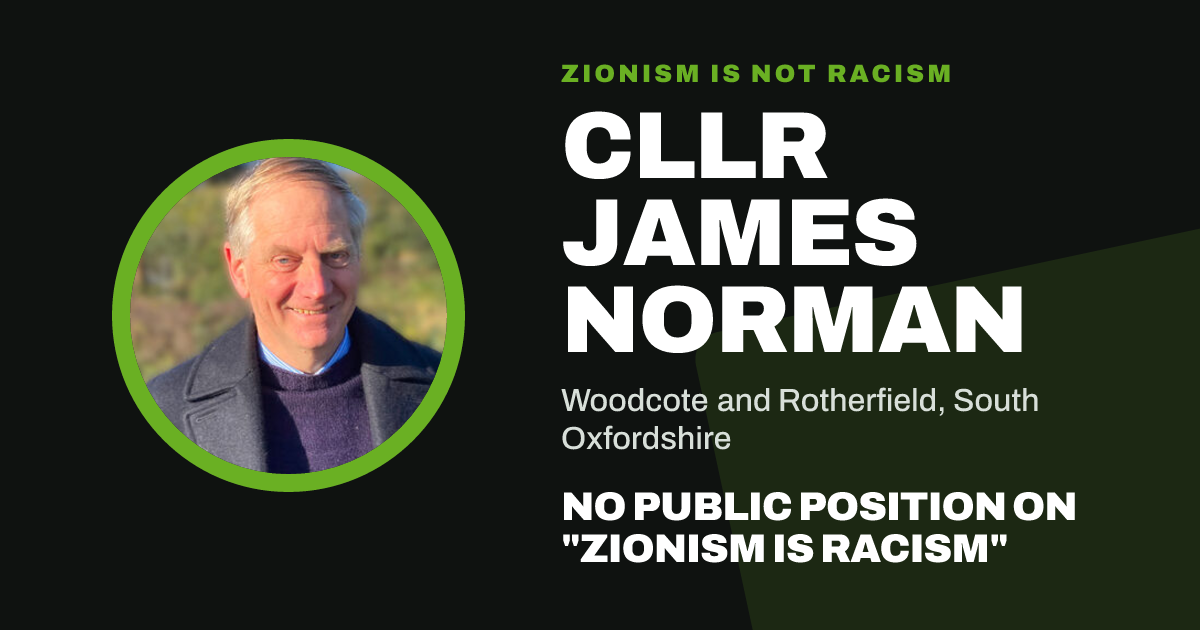 Share image: Cllr James Norman, Woodcote and Rotherfield ward, South Oxfordshire