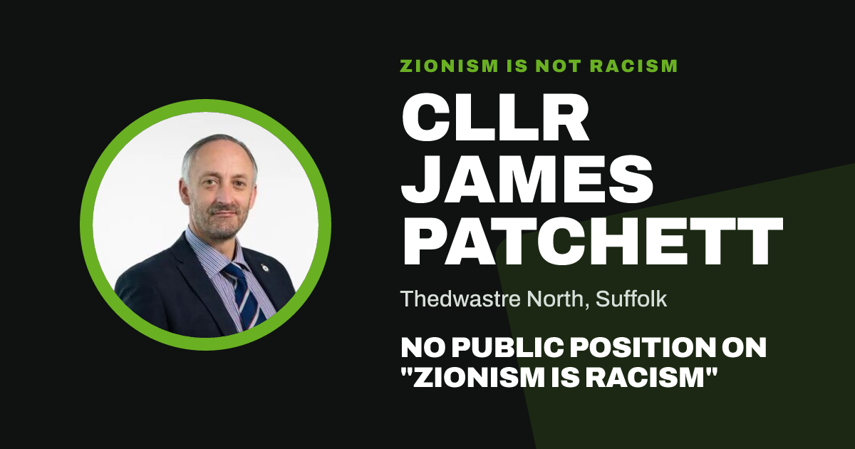 Share image: Cllr James Patchett, Thedwastre North ward, Suffolk
