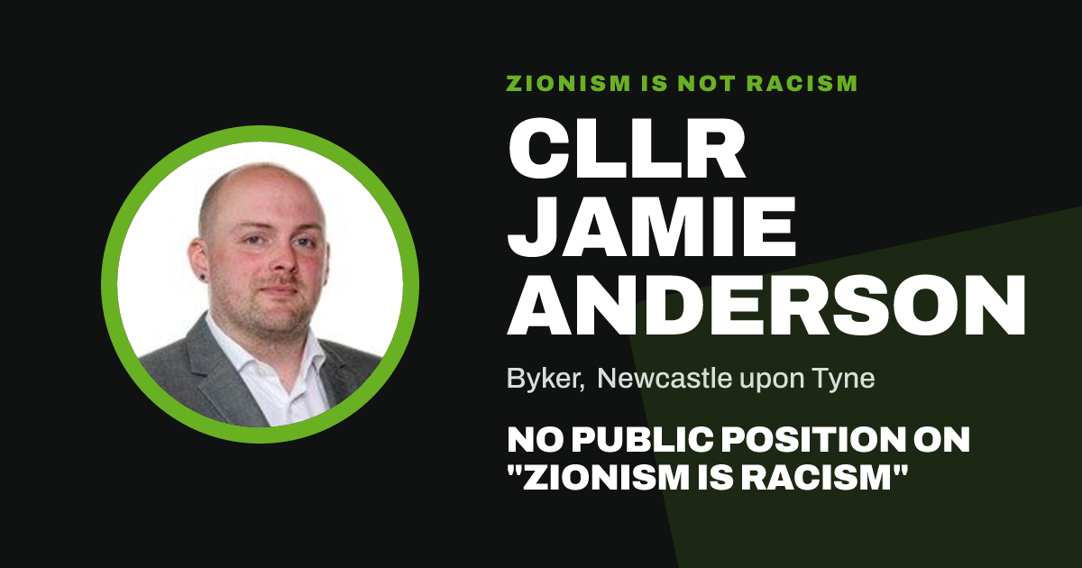 Share image: Cllr Jamie Anderson, Byker ward, Newcastle upon Tyne