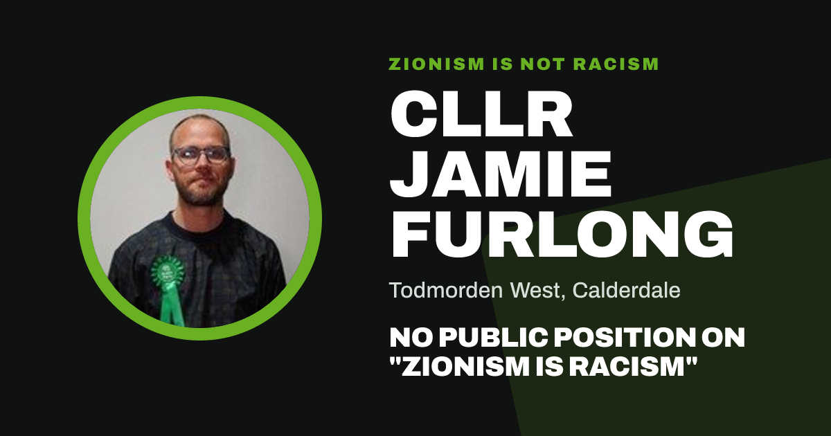 Share image: Cllr Jamie Furlong, Todmorden West ward, Calderdale