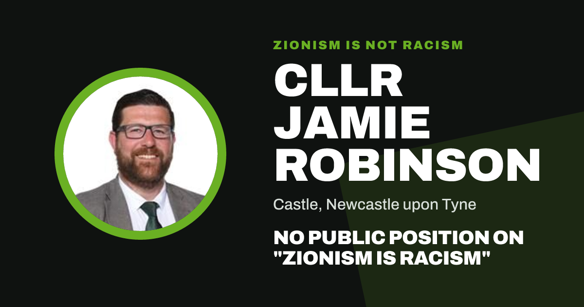 Share image: Cllr Jamie Robinson, Castle ward, Newcastle upon Tyne