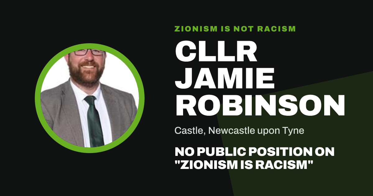 Share image: Cllr Jamie Robinson, Castle ward, Newcastle upon Tyne