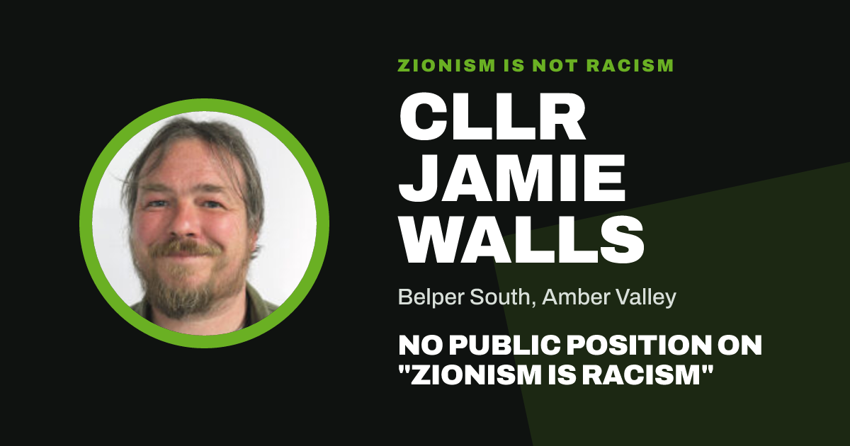 Share image: Cllr Jamie Walls, Belper South ward, Amber Valley