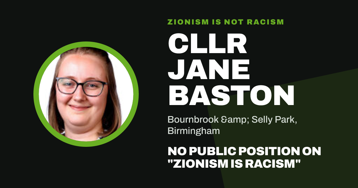 Share image: Cllr Jane Baston, Bournbrook & Selly Park ward, Birmingham
