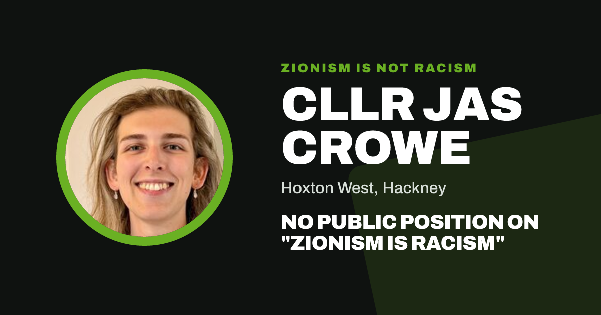 Share image: Cllr Jas Crowe, Hoxton West ward, Hackney