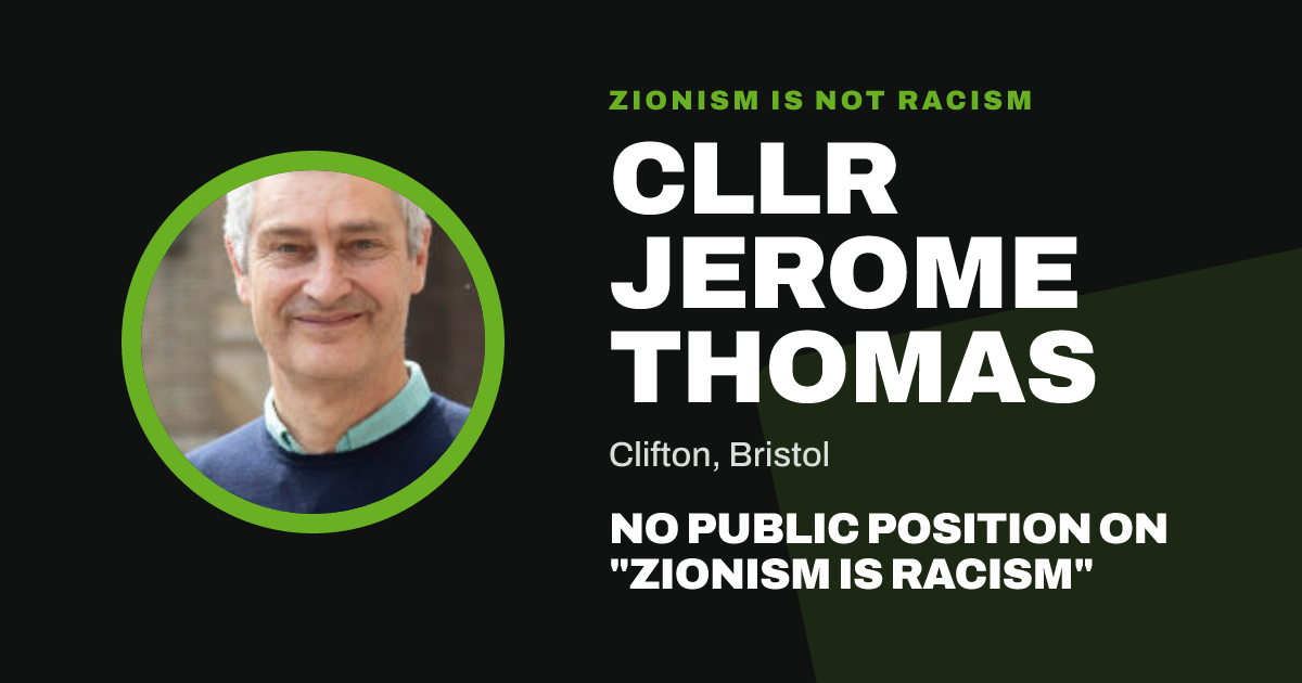 Share image: Cllr Jerome Thomas, Clifton ward, Bristol