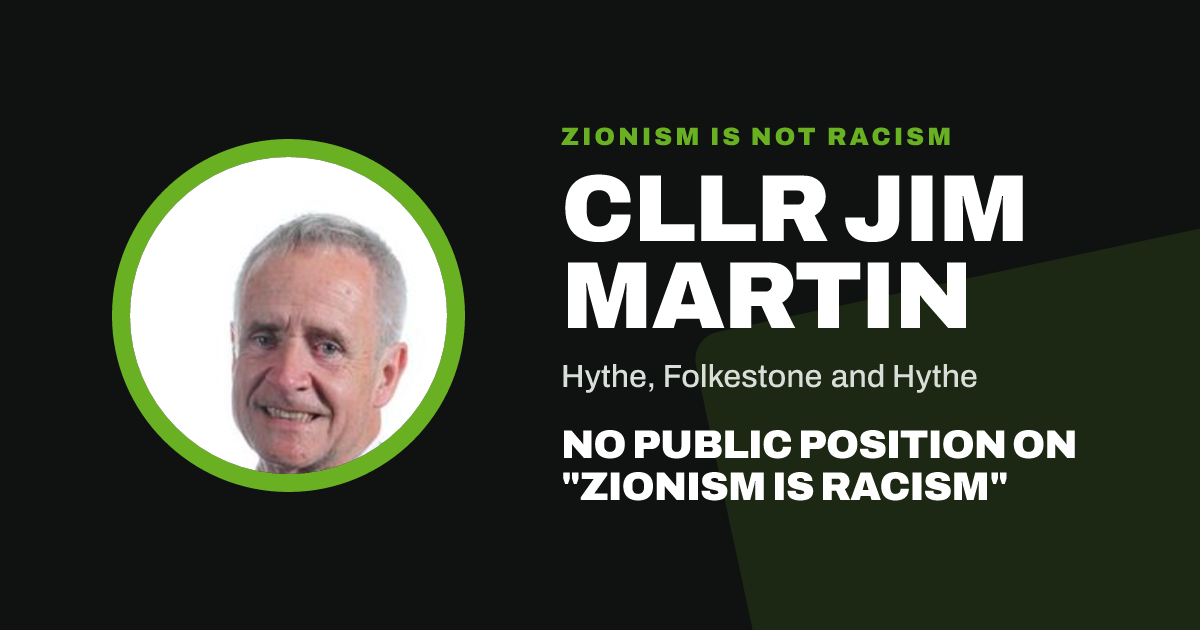 Share image: Cllr Jim Martin, Hythe ward, Folkestone and Hythe