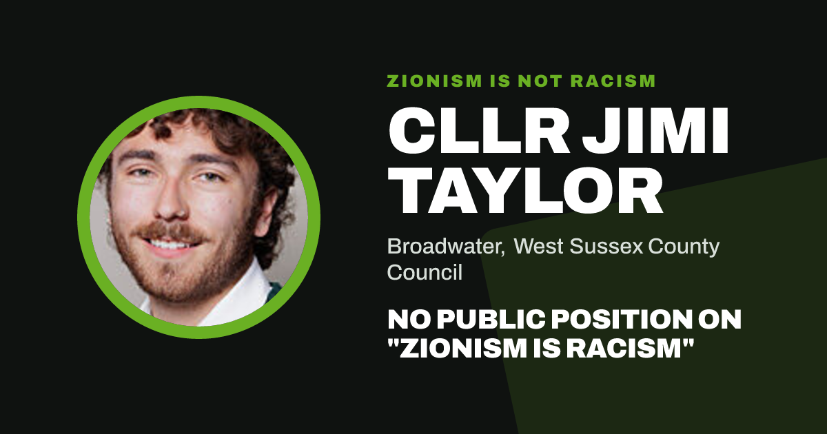 Share image: Cllr Jimi Taylor, Broadwater ward, West Sussex County Council