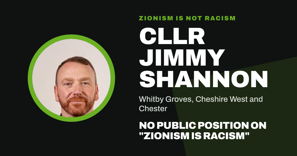 Share image: Cllr Jimmy Shannon, Whitby Groves ward, Cheshire West and Chester