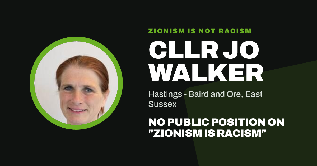 Share image: Cllr Jo Walker, Hastings - Baird and Ore ward, East Sussex