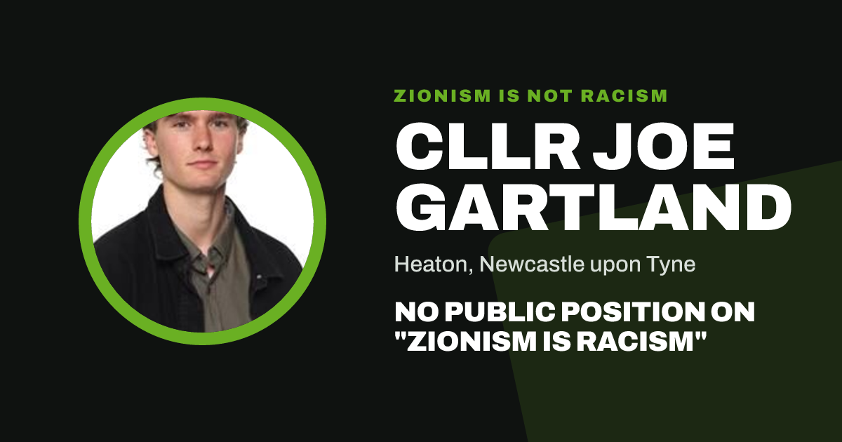 Share image: Cllr Joe Gartland, Heaton ward, Newcastle upon Tyne