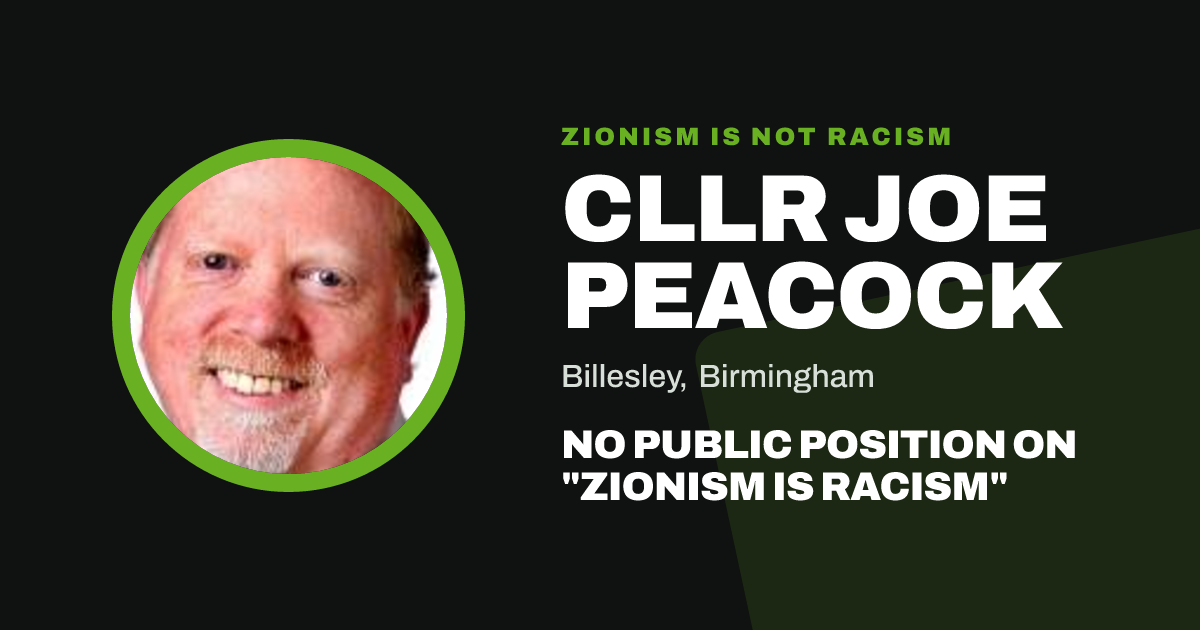 Share image: Cllr Joe Peacock, Billesley ward, Birmingham