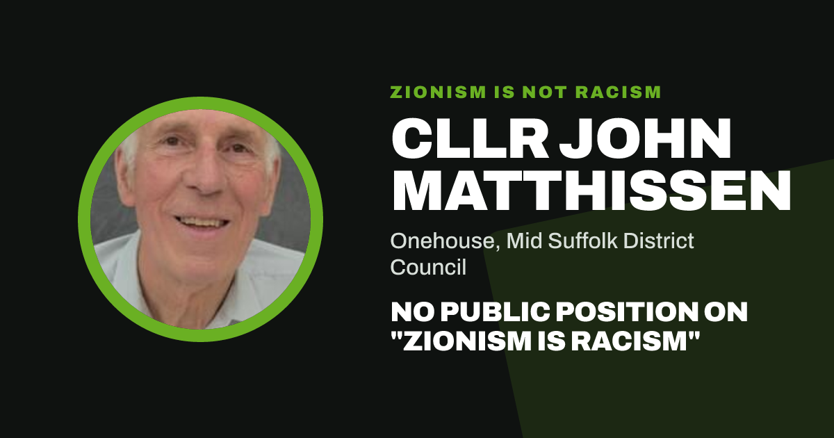 Share image: Cllr John Matthissen, Onehouse ward, Mid Suffolk District Council