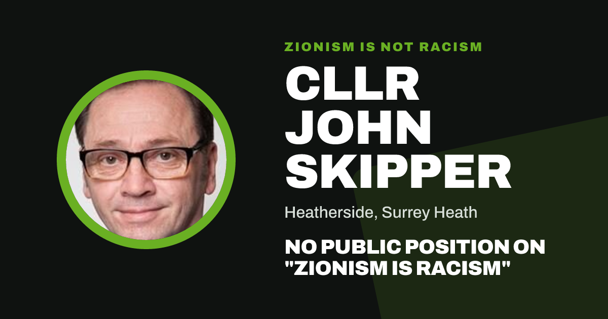 Share image: Cllr John Skipper, Heatherside ward, Surrey Heath