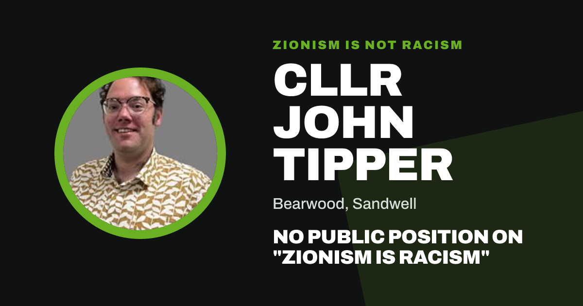 Share image: Cllr John Tipper, Bearwood ward, Sandwell