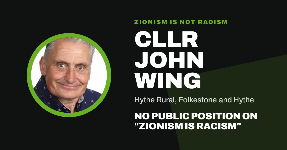 Share image: Cllr John Wing, Hythe Rural ward, Folkestone and Hythe