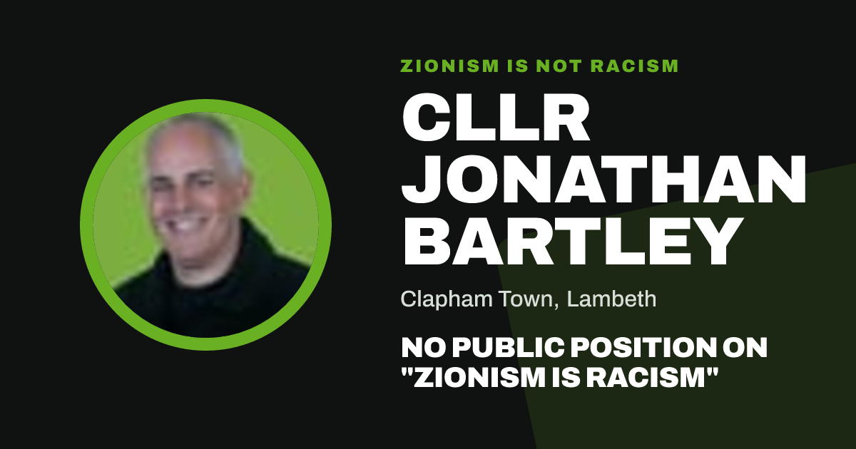 Share image: Cllr Jonathan Bartley, Clapham Town ward, Lambeth