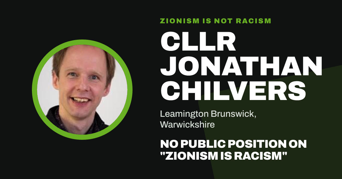 Share image: Cllr Jonathan Chilvers, Leamington Brunswick ward, Warwickshire