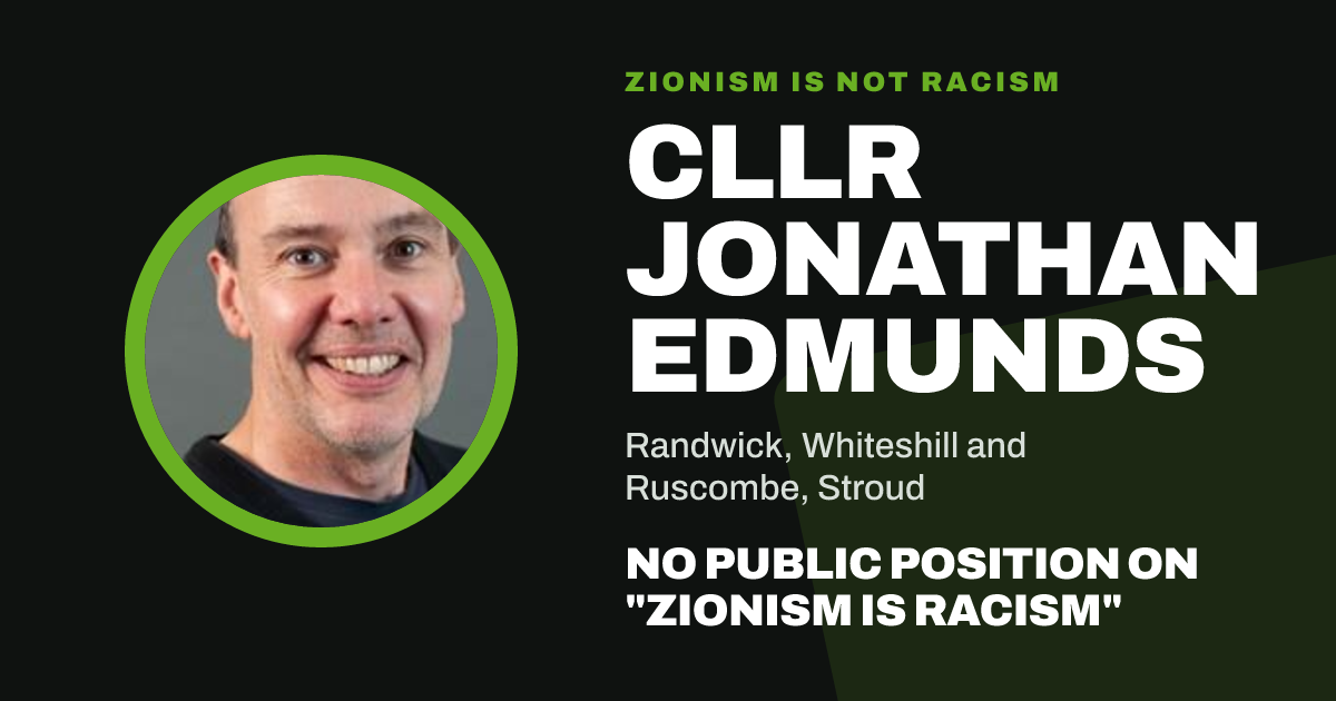 Share image: Cllr Jonathan Edmunds, Randwick, Whiteshill and Ruscombe ward, Stroud
