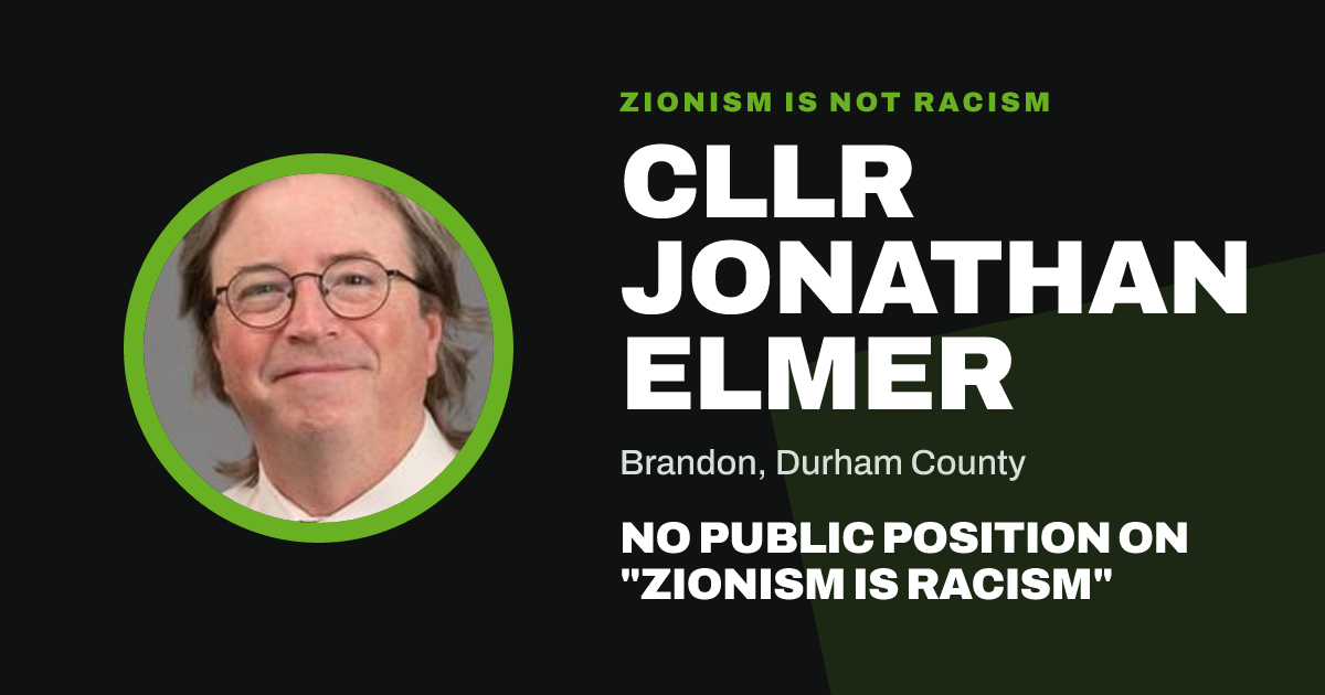 Share image: Cllr Jonathan Elmer, Brandon ward, Durham County