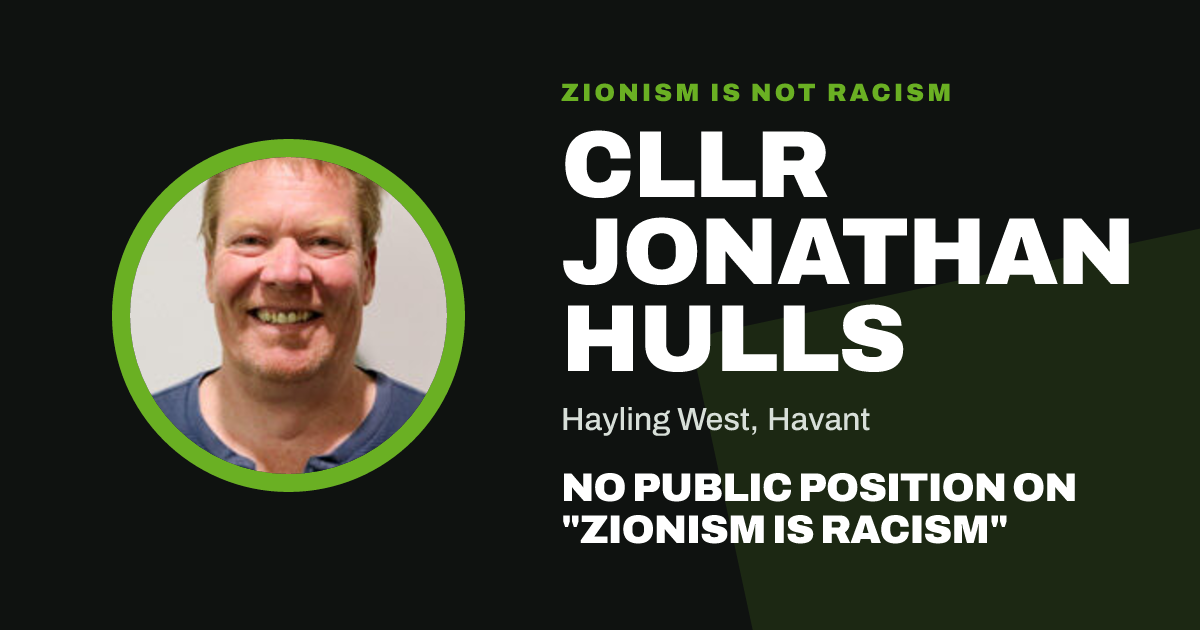 Share image: Cllr Jonathan Hulls, Hayling West ward, Havant