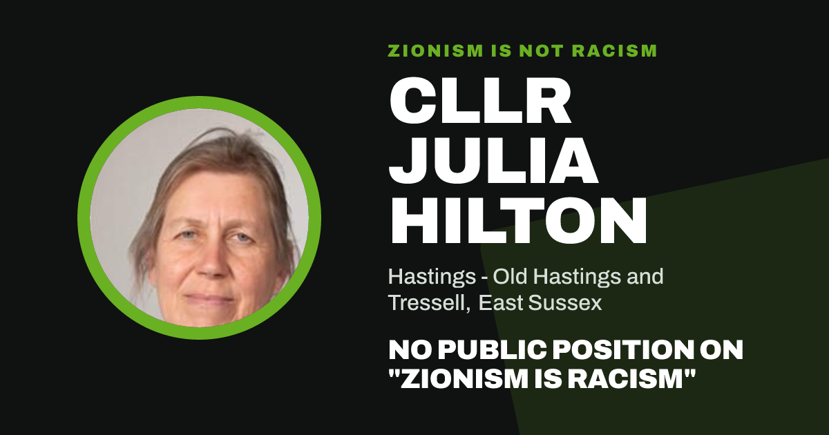 Share image: Cllr Julia Hilton, Hastings - Old Hastings and Tressell ward, East Sussex