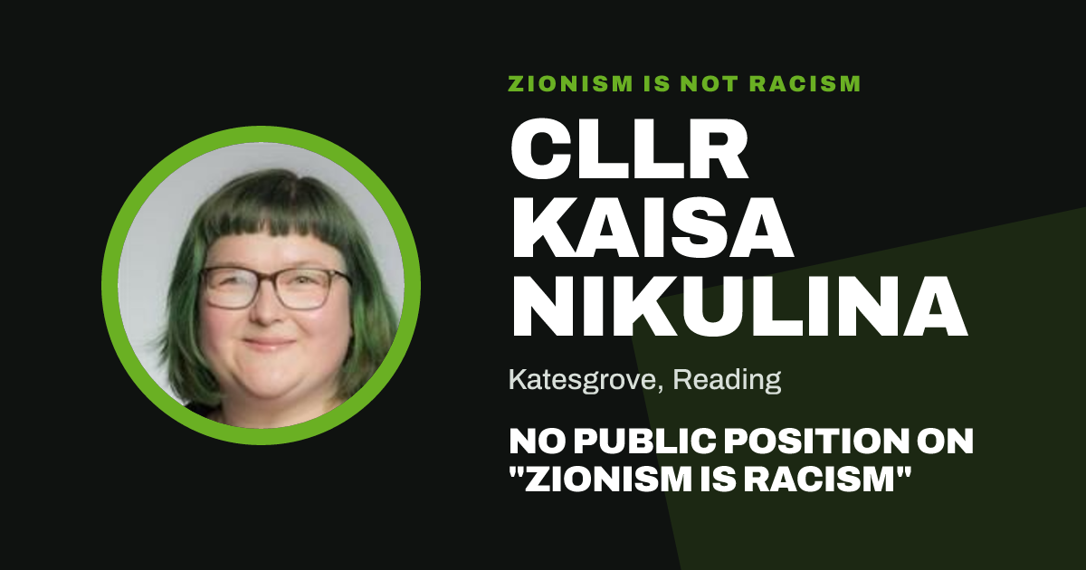 Share image: Cllr Kaisa Nikulina, Katesgrove ward, Reading