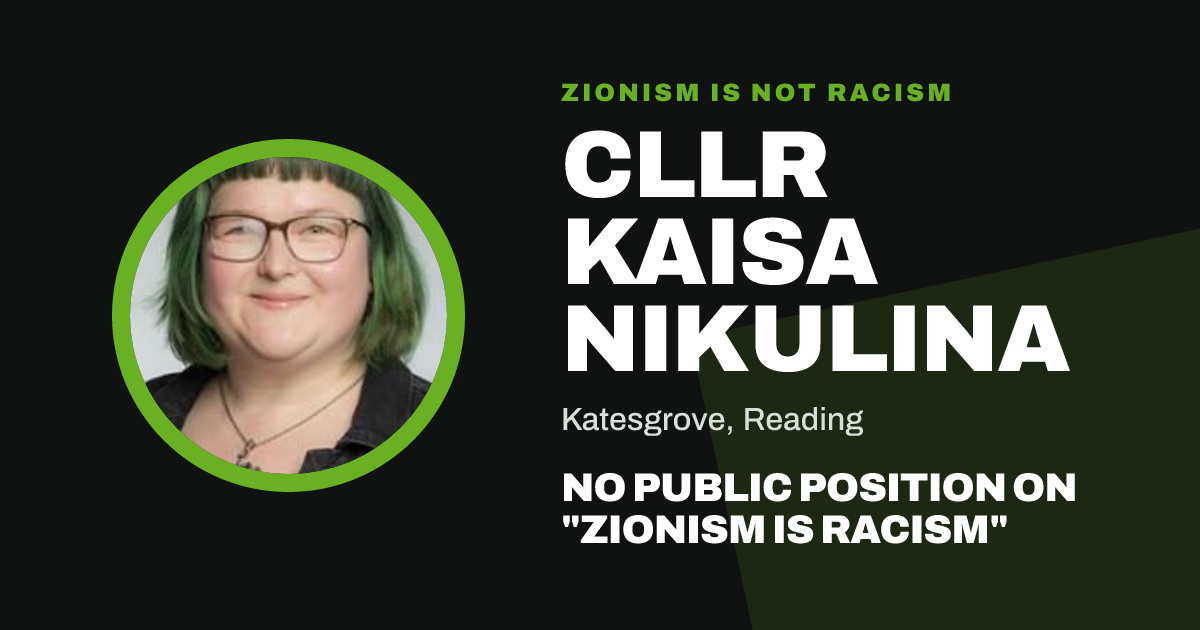 Share image: Cllr Kaisa Nikulina, Katesgrove ward, Reading