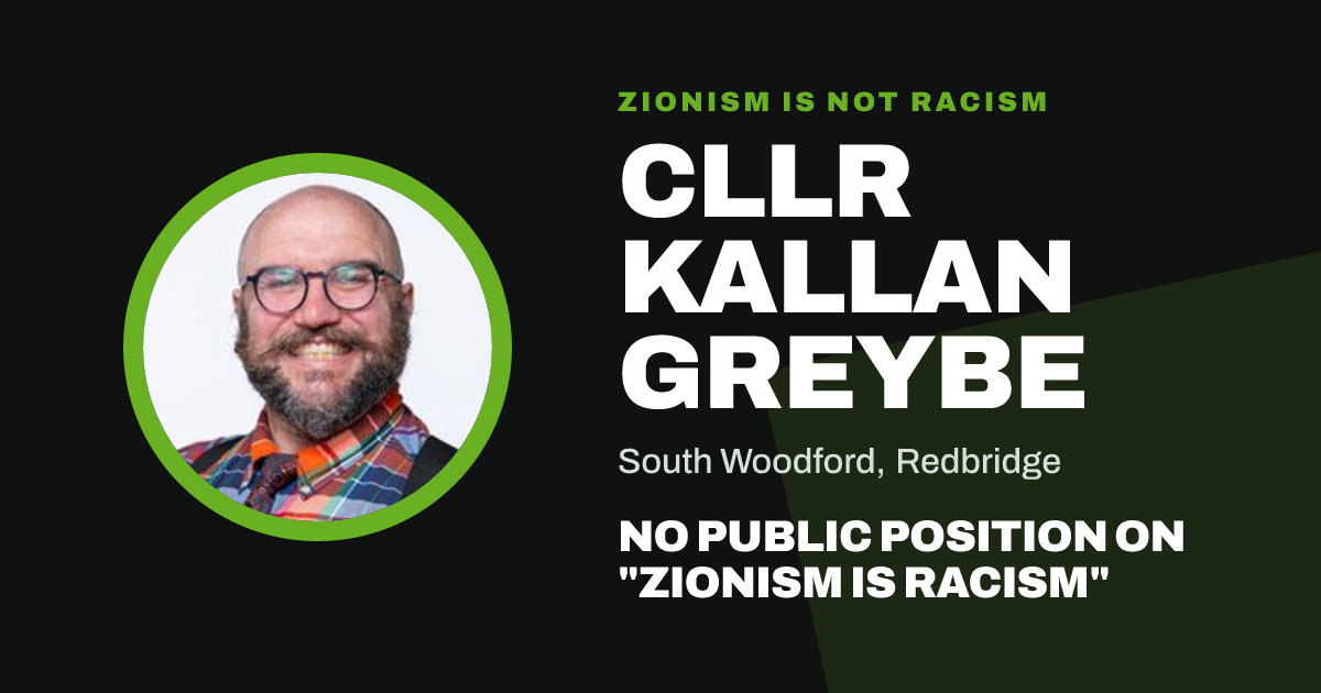 Share image: Cllr Kallan Greybe, South Woodford ward, Redbridge