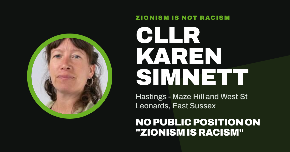 Share image: Cllr Karen Simnett, Hastings - Maze Hill and West St Leonards ward, East Sussex