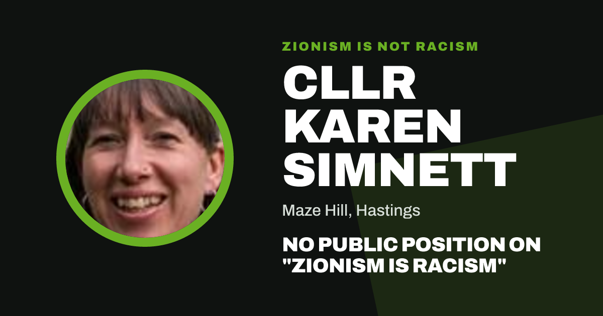 Share image: Cllr Karen Simnett, Maze Hill ward, Hastings