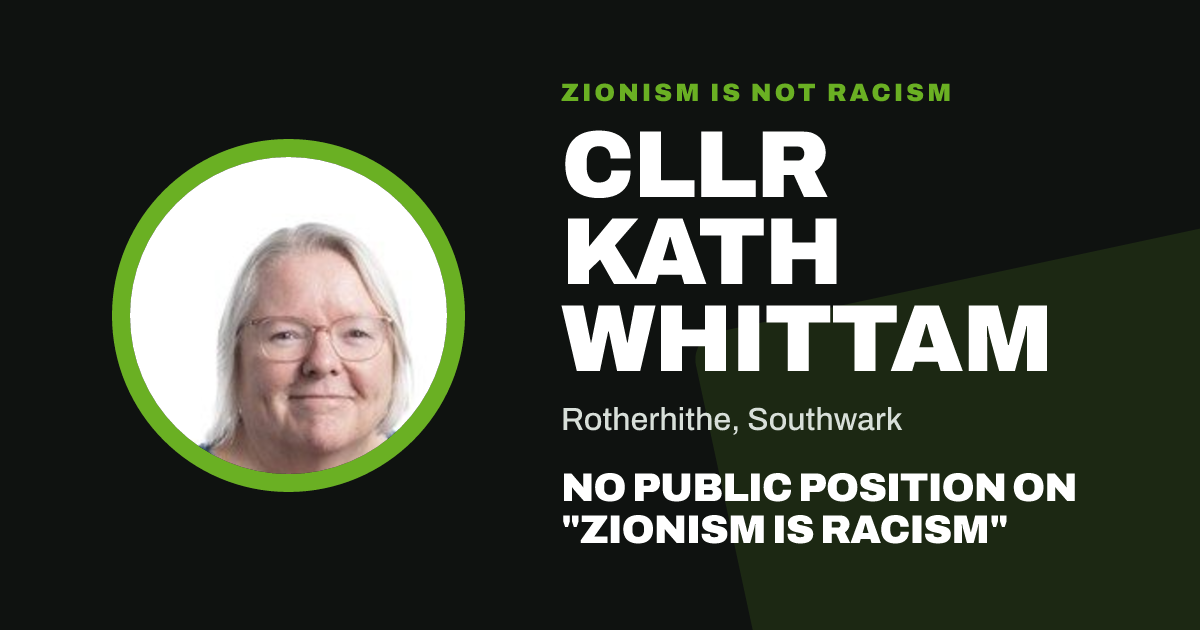 Share image: Cllr Kath Whittam, Rotherhithe ward, Southwark