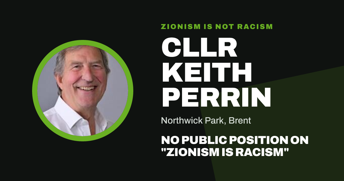 Share image: Cllr Keith Perrin, Northwick Park ward, Brent