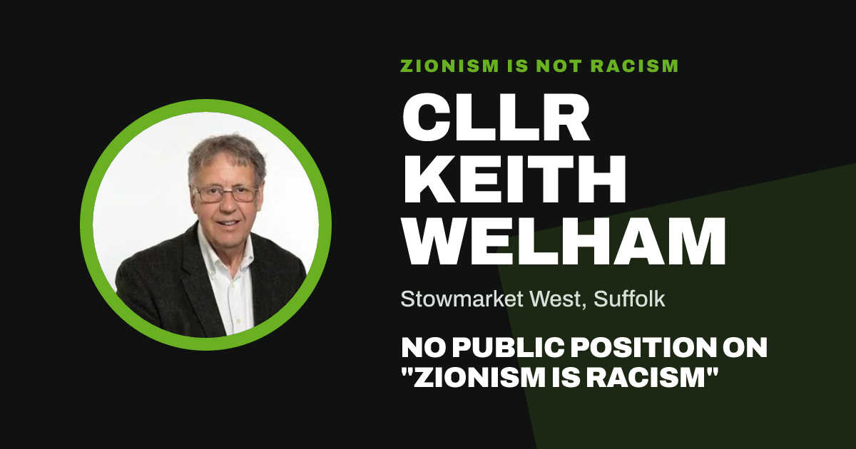 Share image: Cllr Keith Welham, Stowmarket West ward, Suffolk