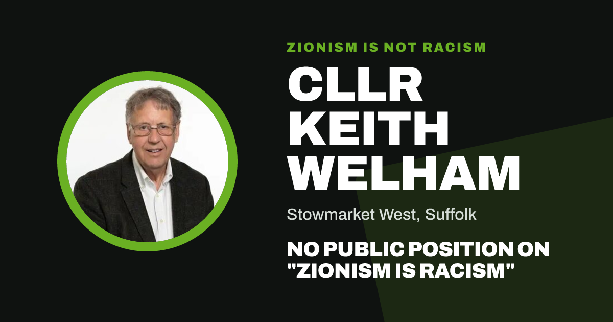 Share image: Cllr Keith Welham, Stowmarket West ward, Suffolk