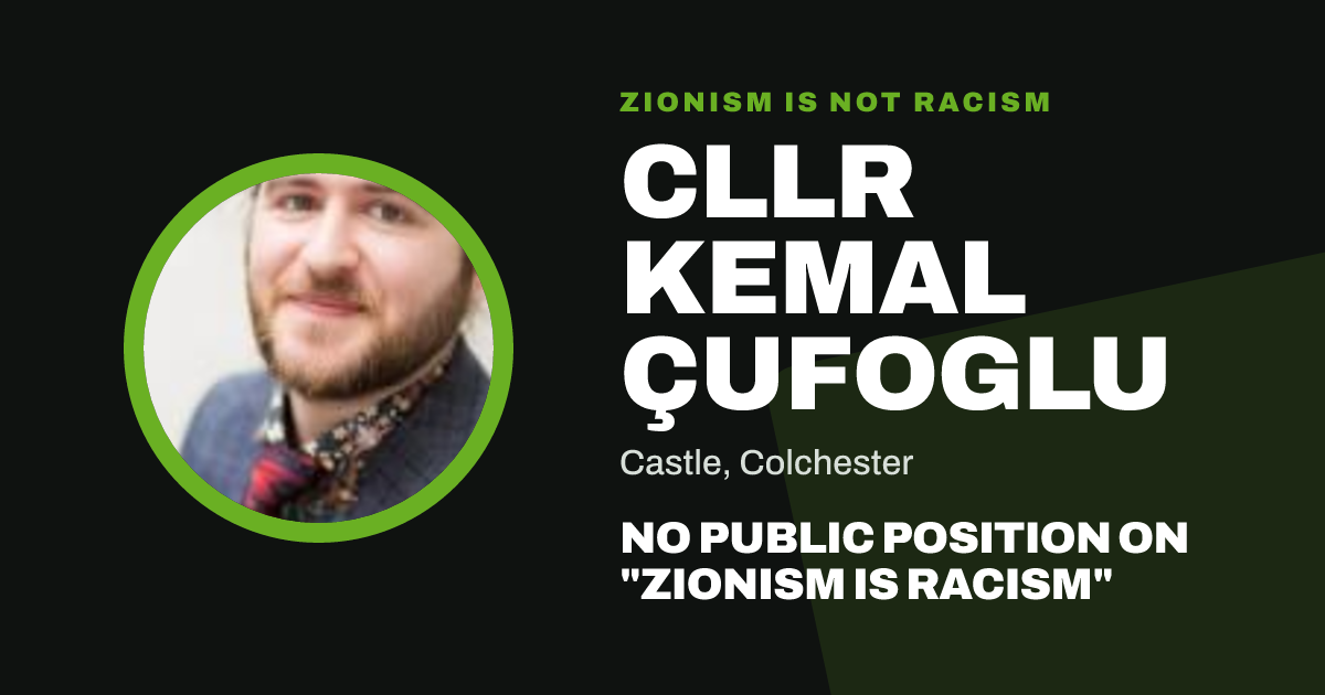 Share image: Cllr Kemal Çufoglu, Castle ward, Colchester