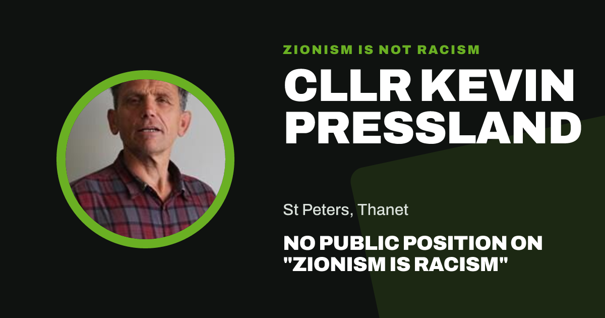 Share image: Cllr Kevin Pressland, St Peters ward, Thanet