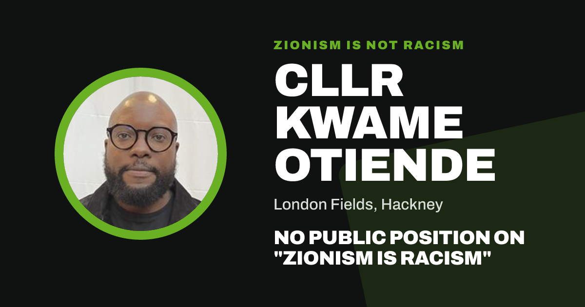 Share image: Cllr Kwame Otiende, London Fields ward, Hackney